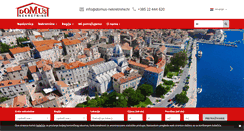Desktop Screenshot of domus-nekretnine.hr
