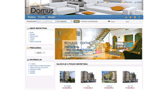 Desktop Screenshot of domus-nekretnine.com